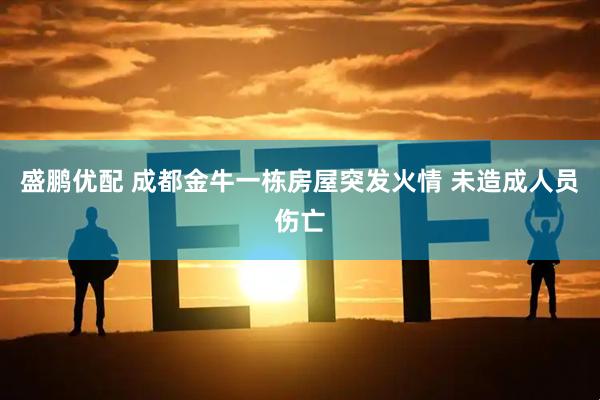 盛鹏优配 成都金牛一栋房屋突发火情 未造成人员伤亡