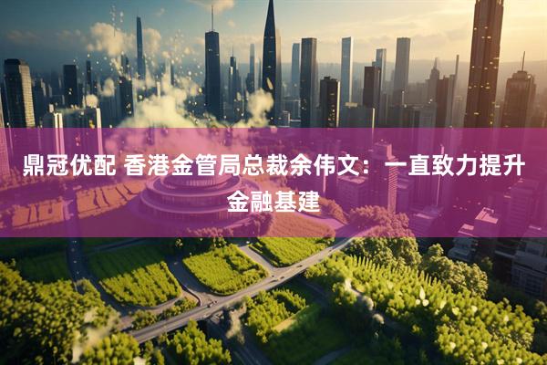 鼎冠优配 香港金管局总裁余伟文：一直致力提升金融基建